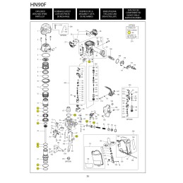 Kit joints HN81354 pour MAX HN90F